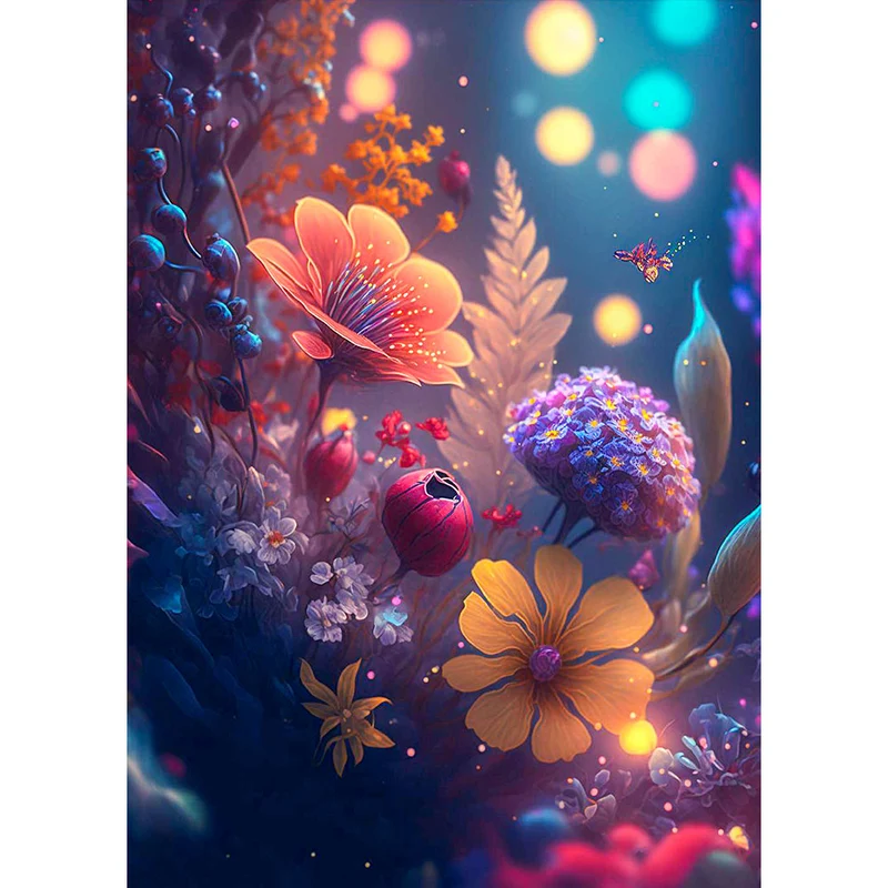 5D Diamond Painting – Blumen