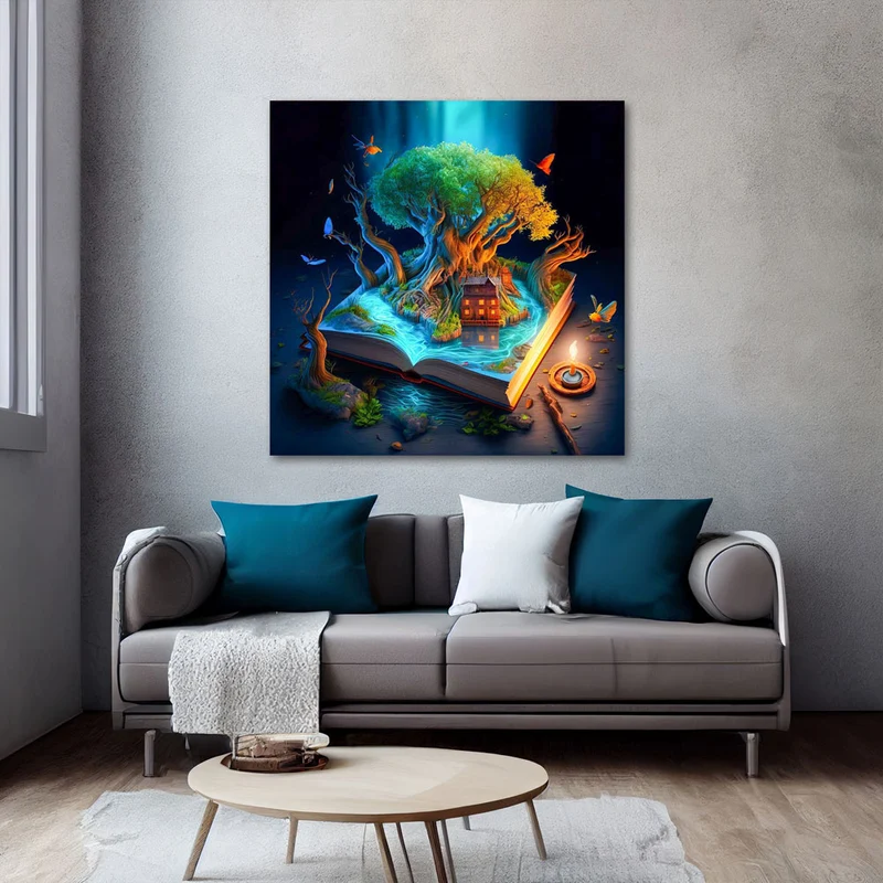5D Diamond Painting – Magic Book
