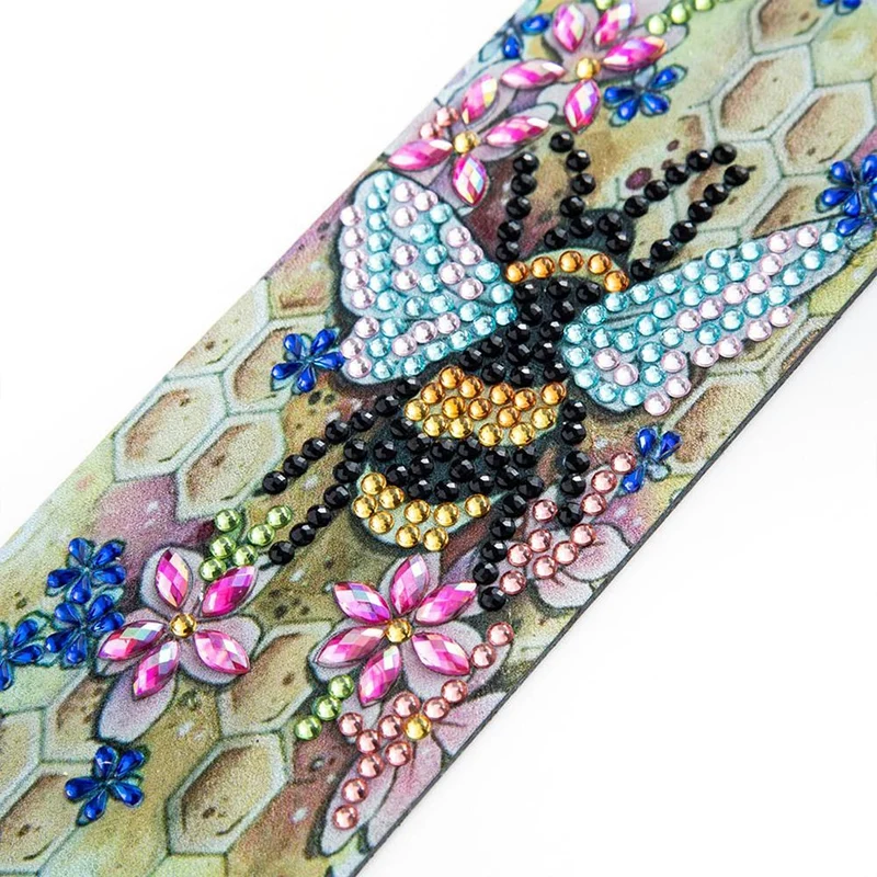 Diamond Painting Lesezeichen Biene