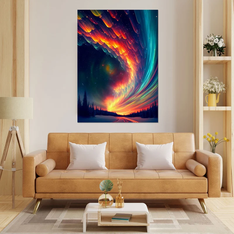 5D Diamond Painting – Fantastic Aurora