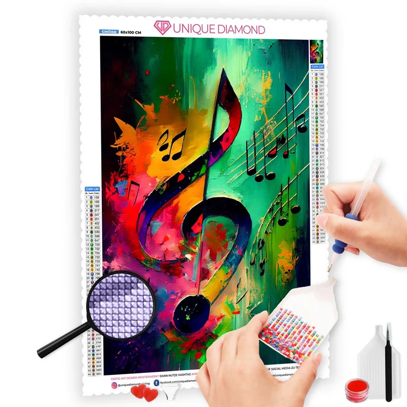 5D Diamond Painting – Melodie