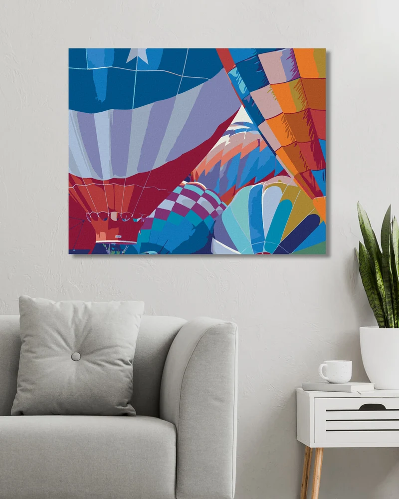 Diamond painting - HEISSLUFTBALLON (DENNIS FRATES)