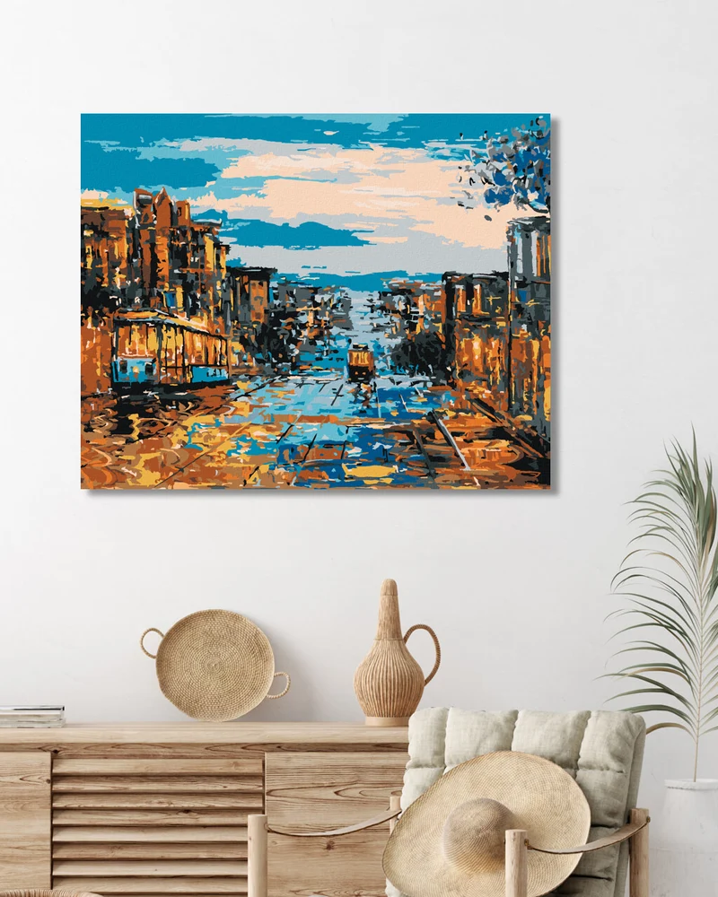 Diamond painting - VERKEHR IN SAN FRANCISCO