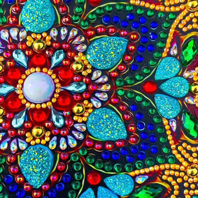 Diamond Painting Notizbuch Blume