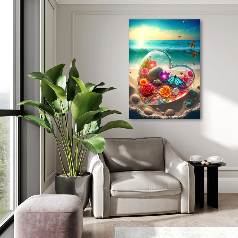 5D Diamond Painting – Magic Heart