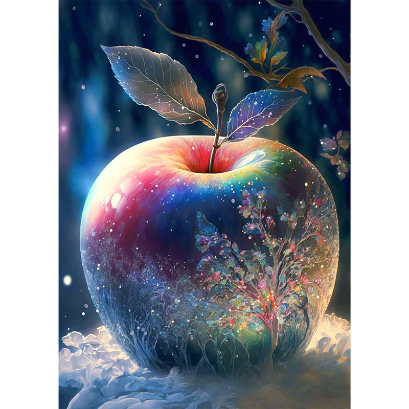 5D Diamond Painting – Ice Apple