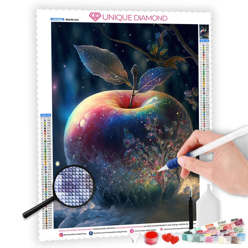 5D Diamond Painting – Ice Apple