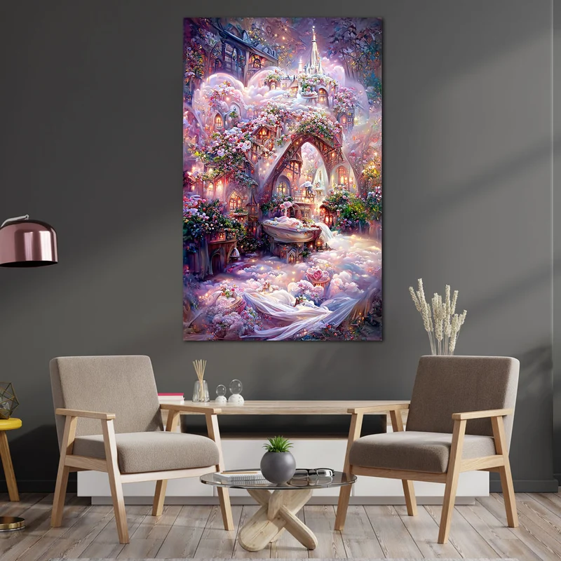 5D Diamond Painting – Fantasy Schloss