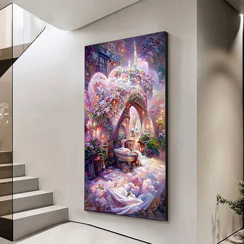 5D Diamond Painting – Fantasy Schloss