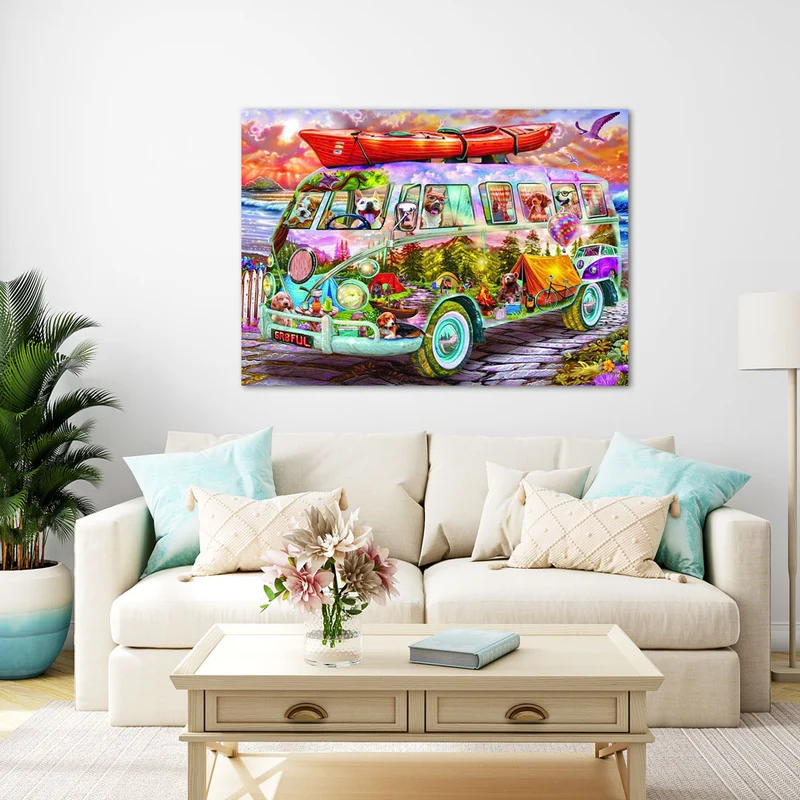 5D Diamond Painting – Party Bus