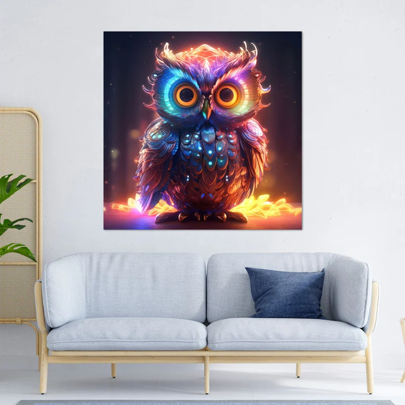 5D Diamond Painting – Eule