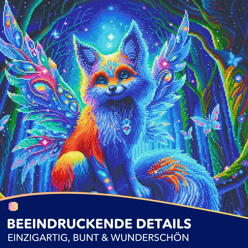 Diamond Painting - Fairy Fox of Magic
