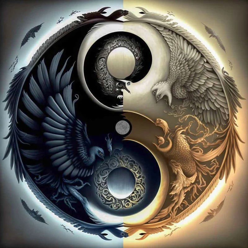 5D Diamond Painting – Yin und Yang