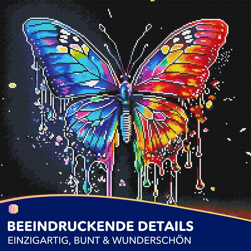 Diamond Painting - Waterdrop Butterfly