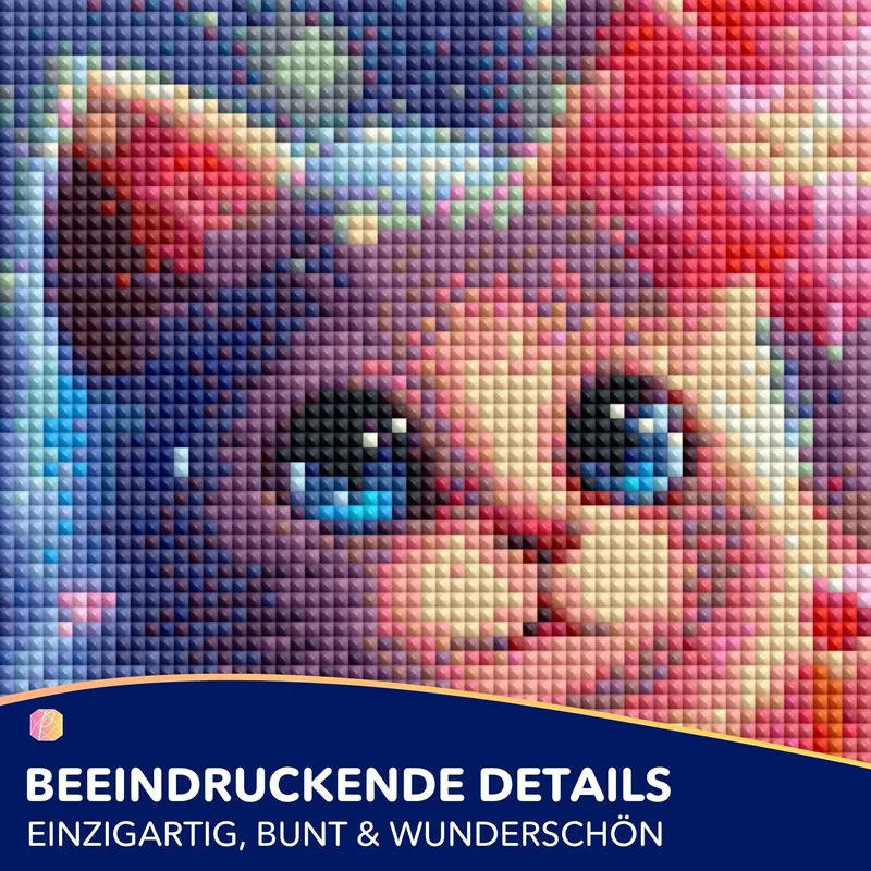 Diamond Painting Mini - Zauberkätzchen