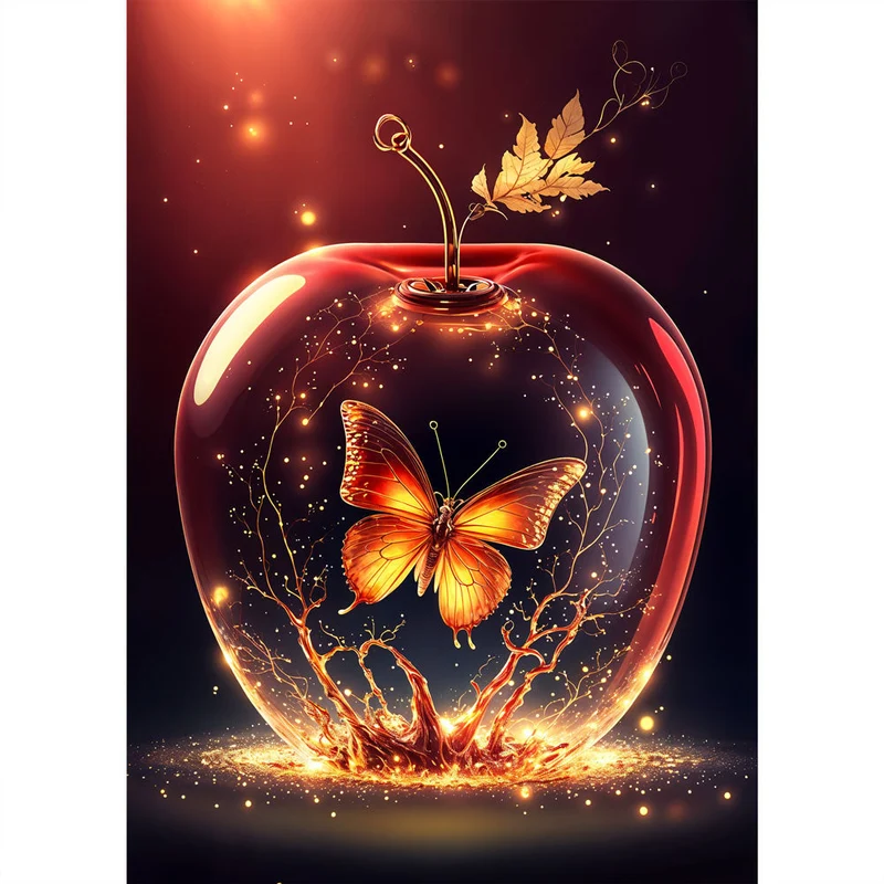 5D Diamond Painting – Magic Apple