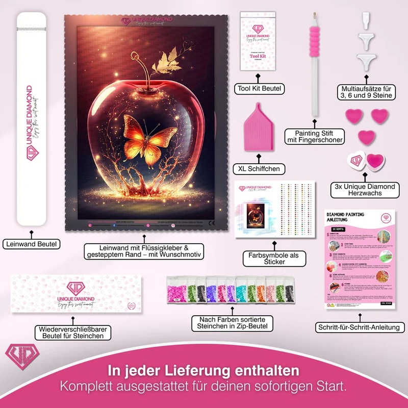 5D Diamond Painting – Magic Apple