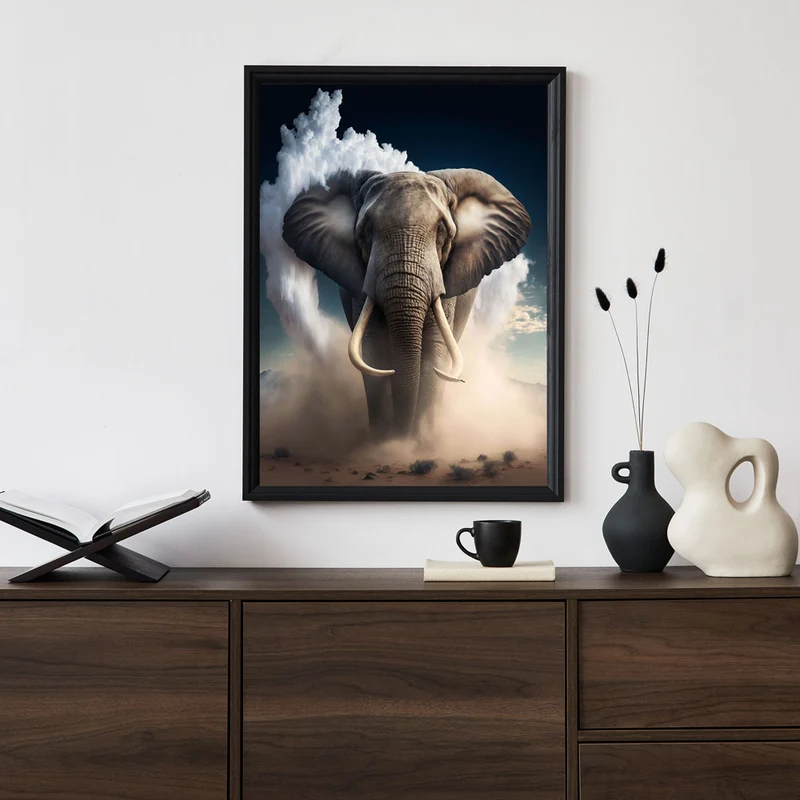 5D Diamond Painting – Elefant