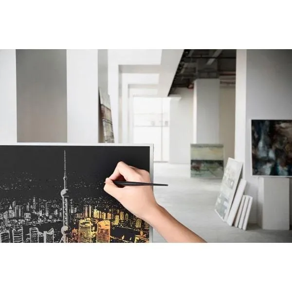 Scratch Painting - Hong Kong