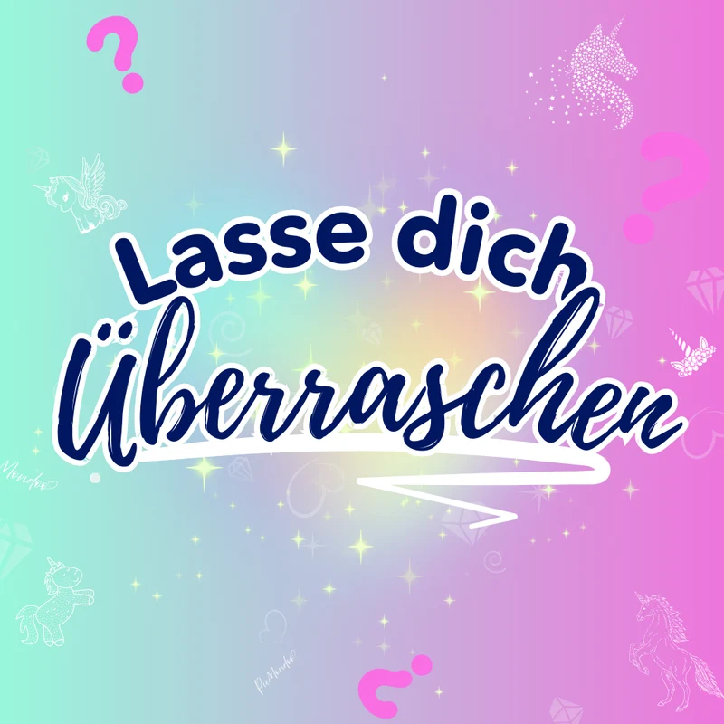 Diamond Painting Mystery-Box "Einhörner" (#1)