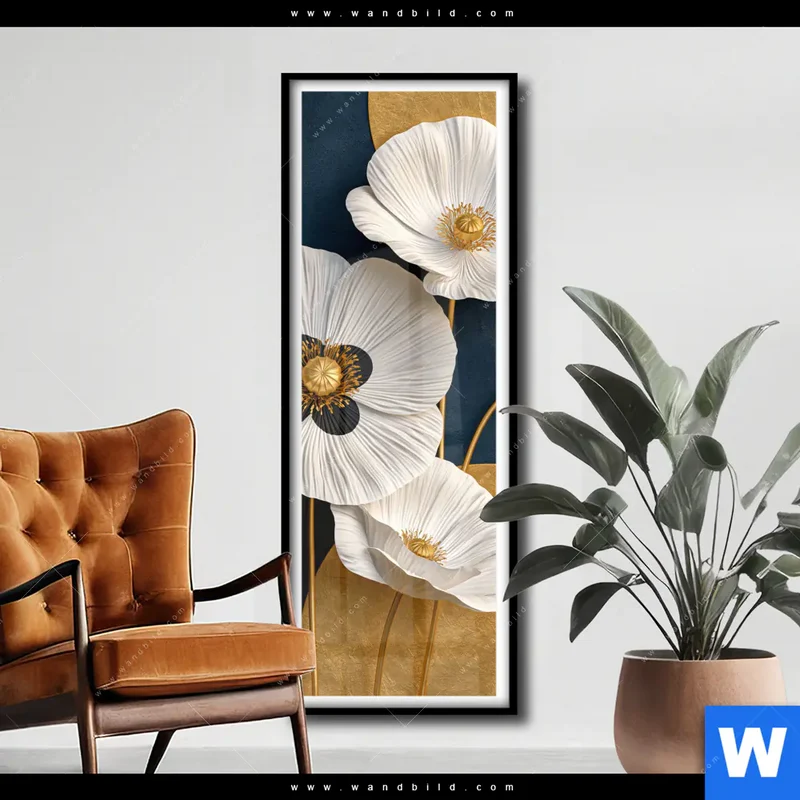 Poster | Golden Poppies | Schmal