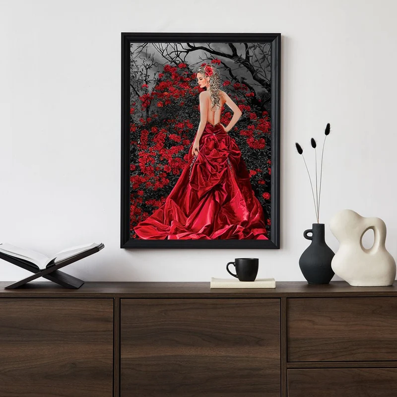 5D Diamond Painting – Beauty in the flower forest