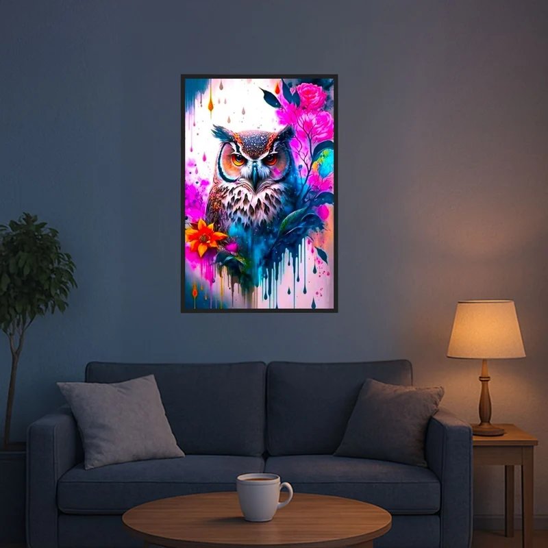 Diamond Painting - Eulenkunst