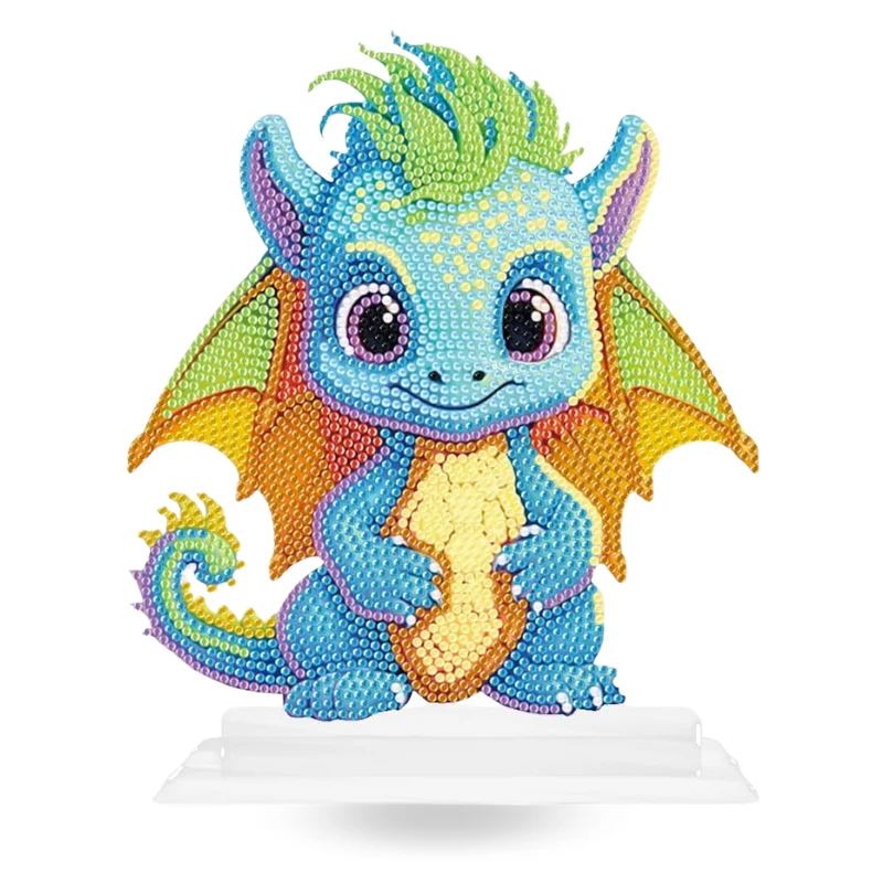 Diamond Painting Aufsteller - Süßer Baby Drache