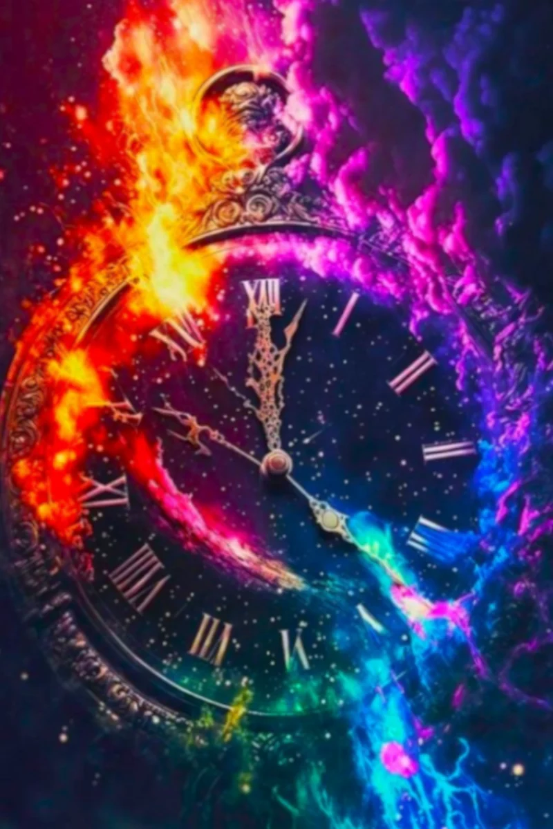 Diamond Painting 100 Farben Special - Time of magic Moments