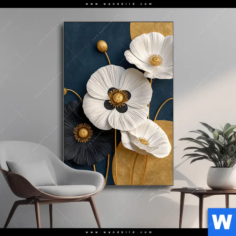 Wechselmotiv | Golden Poppies | Hochformat