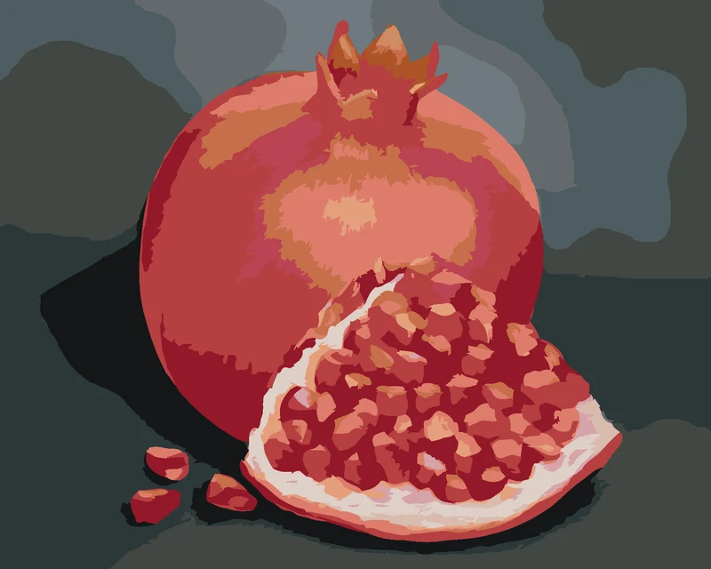 Diamond painting - GRANATAPFEL 2 (MYROSLAVA VOLOSCHUK)