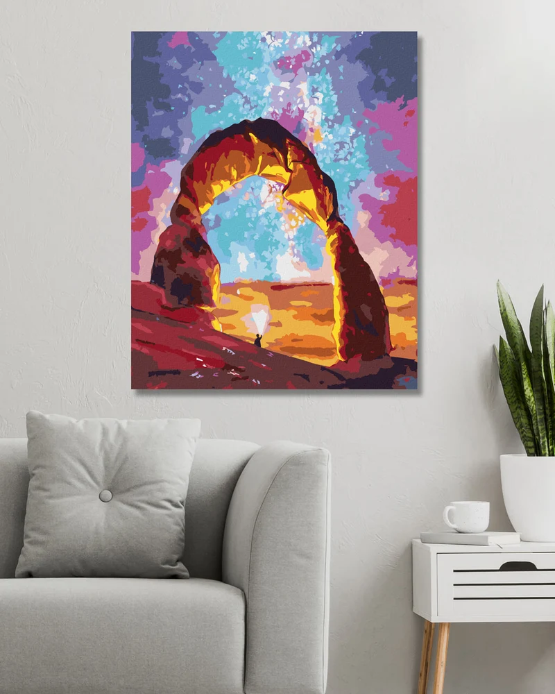 Diamond painting - GRAND CANYON UND WELTRAUMHIMMEL