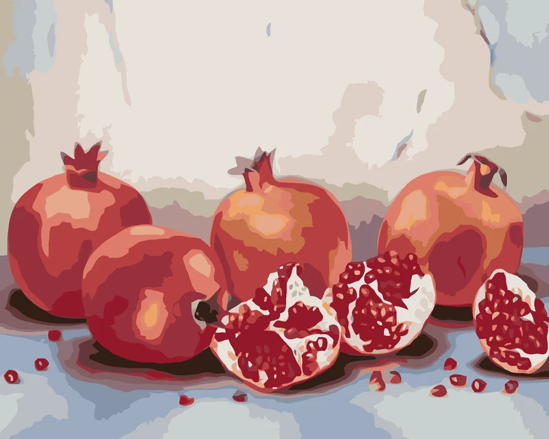 Diamond painting - GRANATAPFEL (MYROSLAVA VOLOSCHUK)