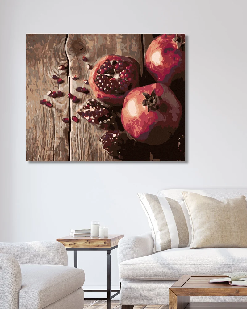 Diamond painting - GRANATAPFEL