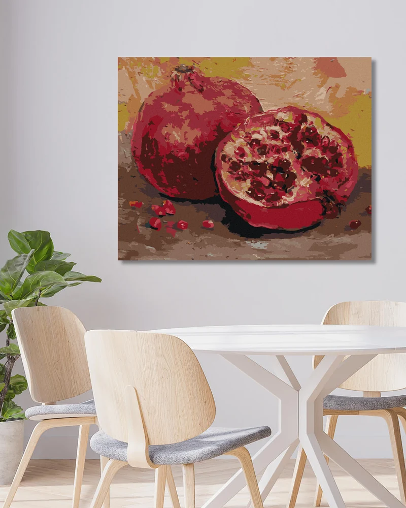 Diamond painting - GRANATAPFEL