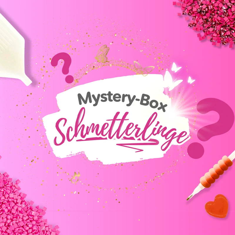 Diamond Painting Mystery-Box "Schmetterlinge" (#1)