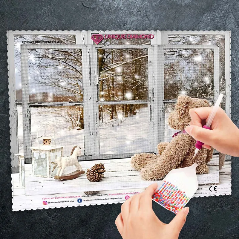 5D Diamond Painting – Teddybär