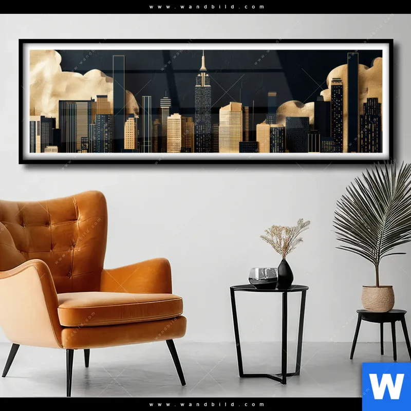 Poster | Golden City Dreams | Panorama