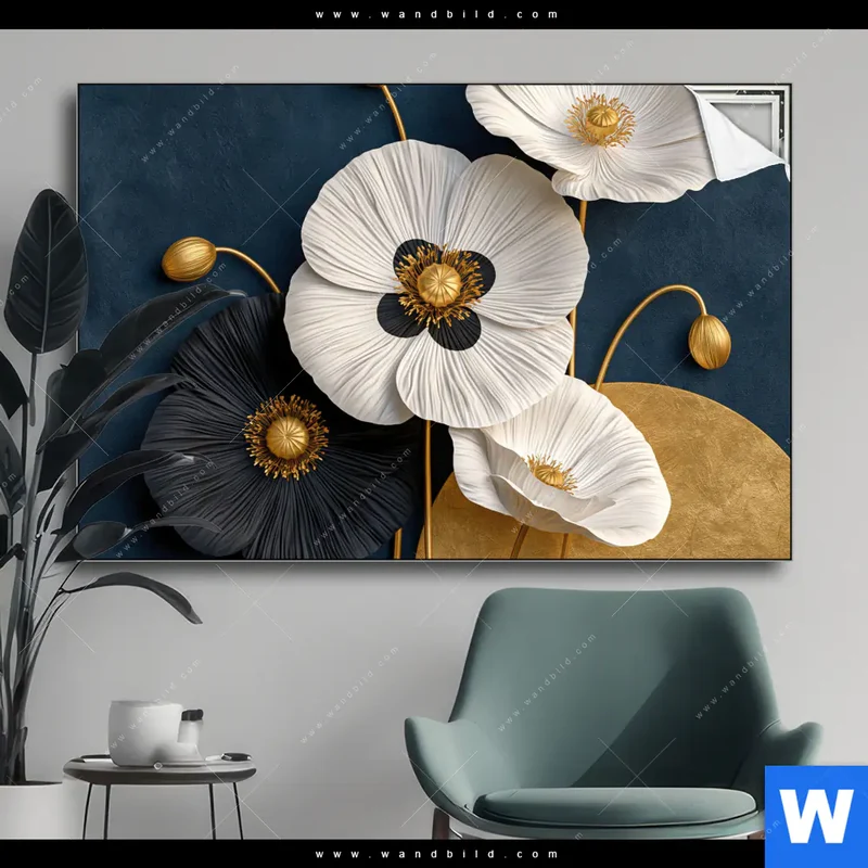 Spannbild | Golden Poppies | Querformat