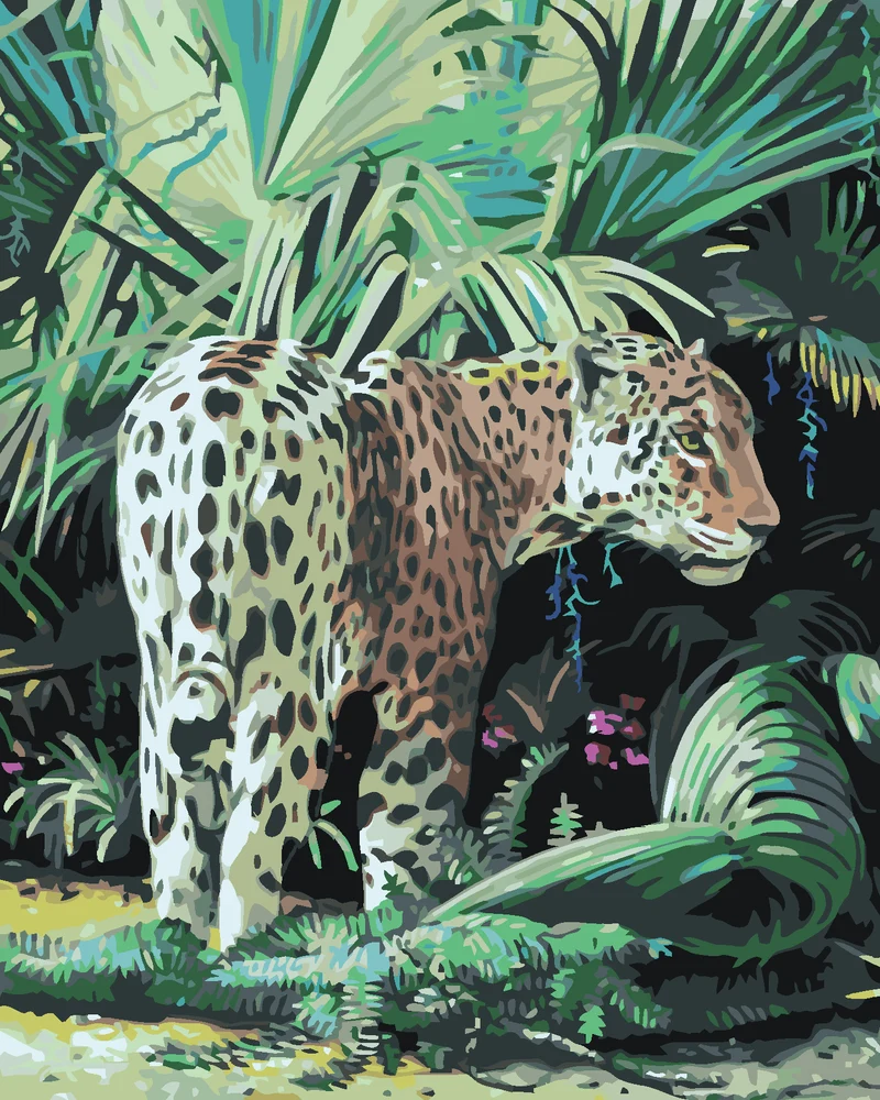 Diamond painting - GEPARD (D. RUSTY RUST)