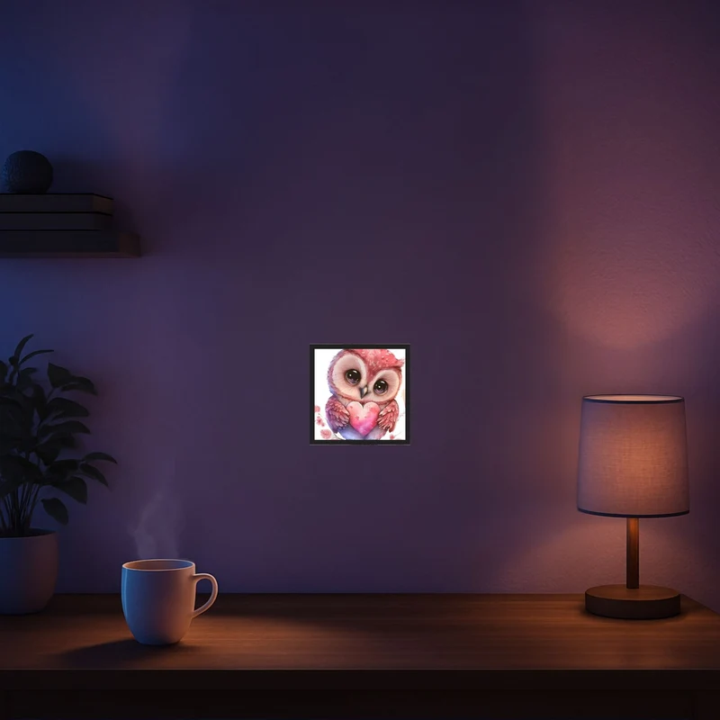 Diamond Painting Mini - Loving Owl