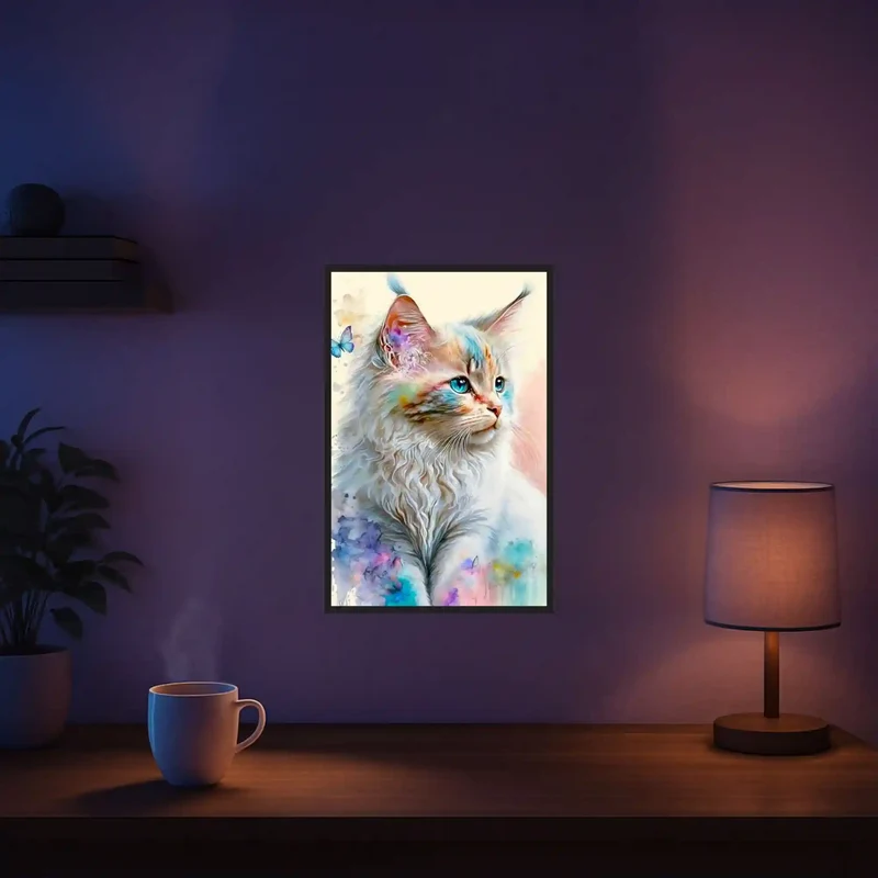 Diamond Painting - Zartes Kätzchen