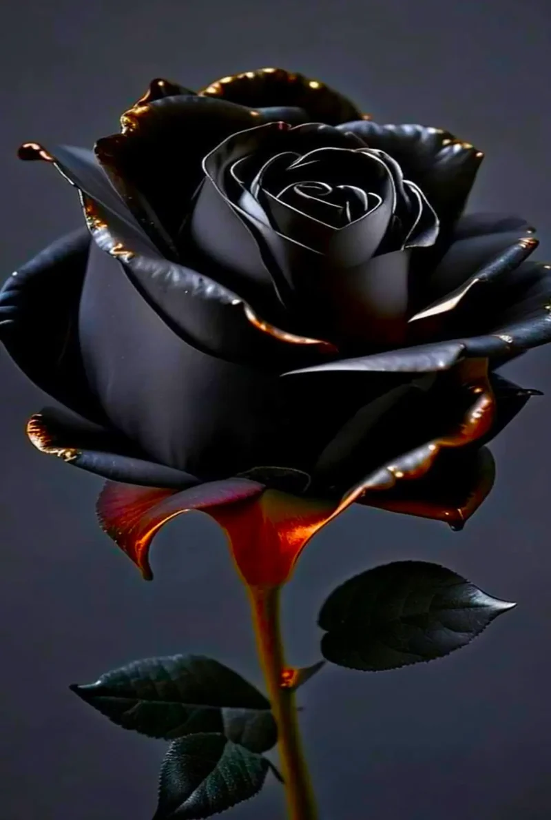 Diamond Painting - Black Rose