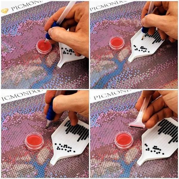 Diamond Painting Notizbuch - "Happy Birthday"
