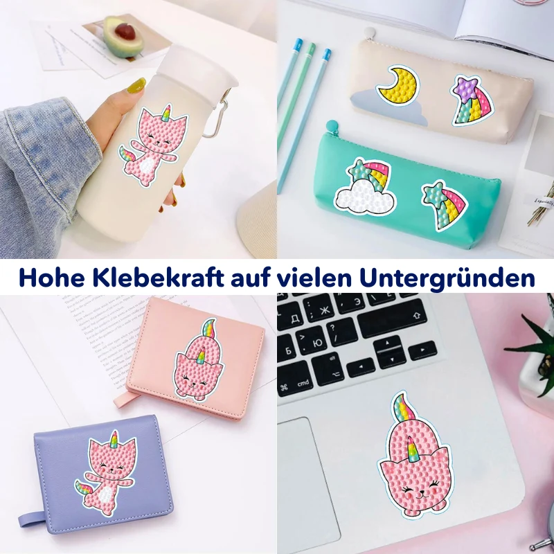 Diamond Painting Sticker Set XL - I wish i was a Unicorn