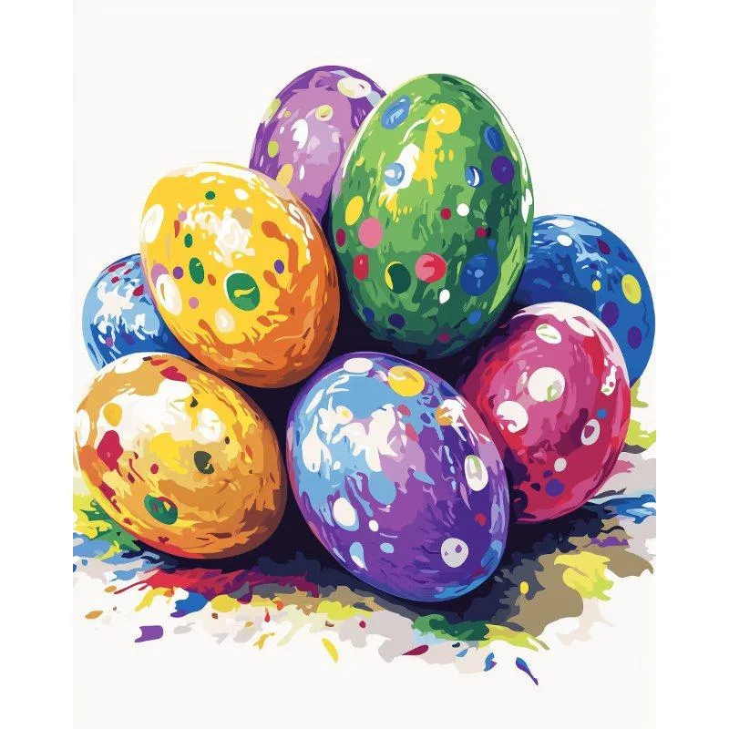 Bunte Ostereier