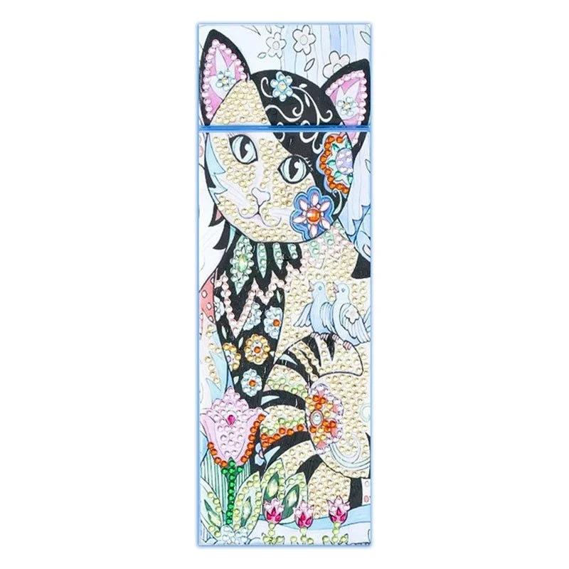 Diamond Painting Stiftebox Katze