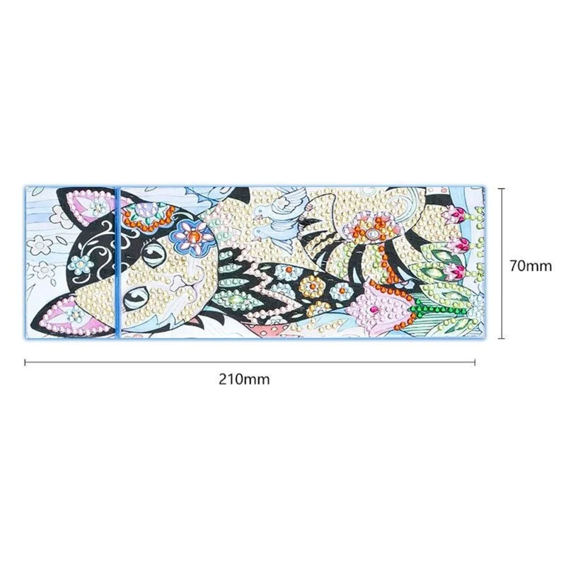 Diamond Painting Stiftebox Katze