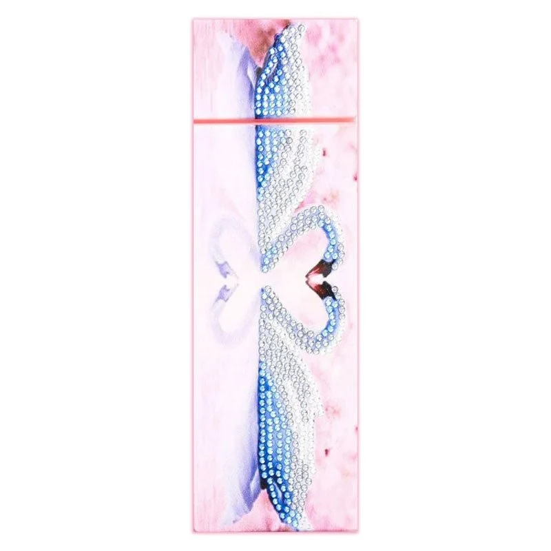 Diamond Painting Stiftebox Schwan Herz