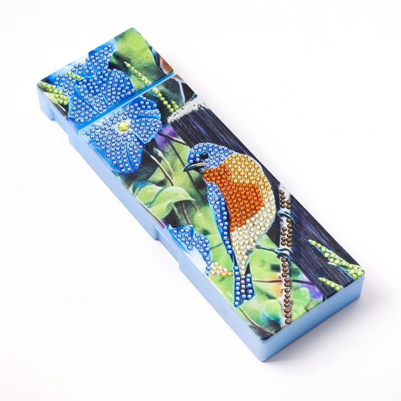 Diamond Painting Stiftebox Vogel